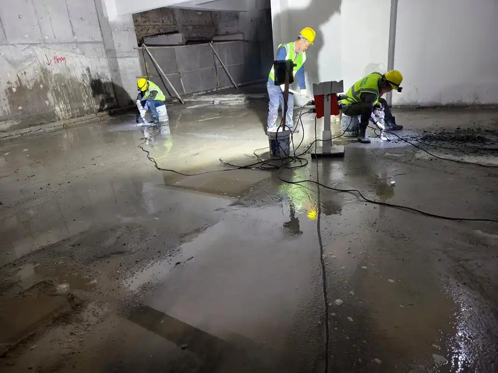 运城河津地下室堵漏